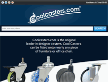 Tablet Screenshot of coolcasters.com